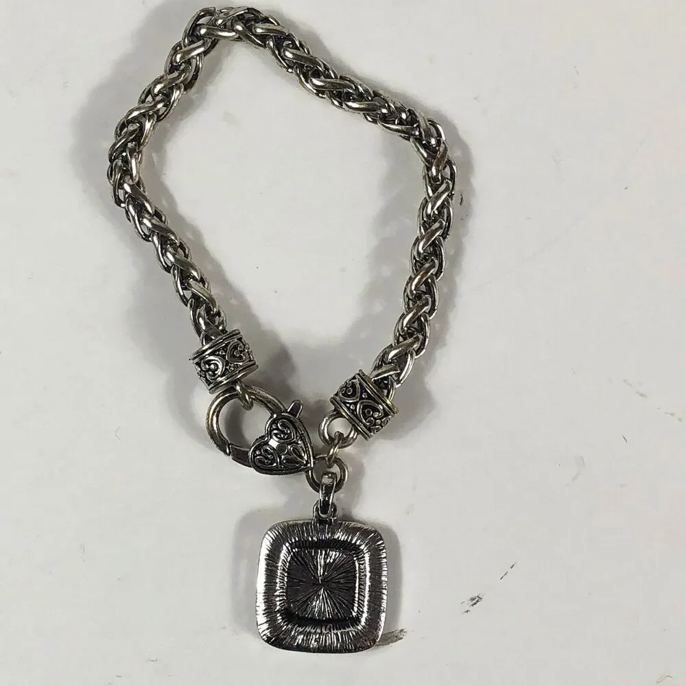 University of Alabama Silver Tone Bracelet 7.75